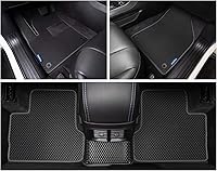 Vista 3 de Goodyear Alfombrillas de coche para todo tipo de clima, ajuste personalizado para Jeep Cherokee 2019-2023, juego de 5 piezas, forros de piso