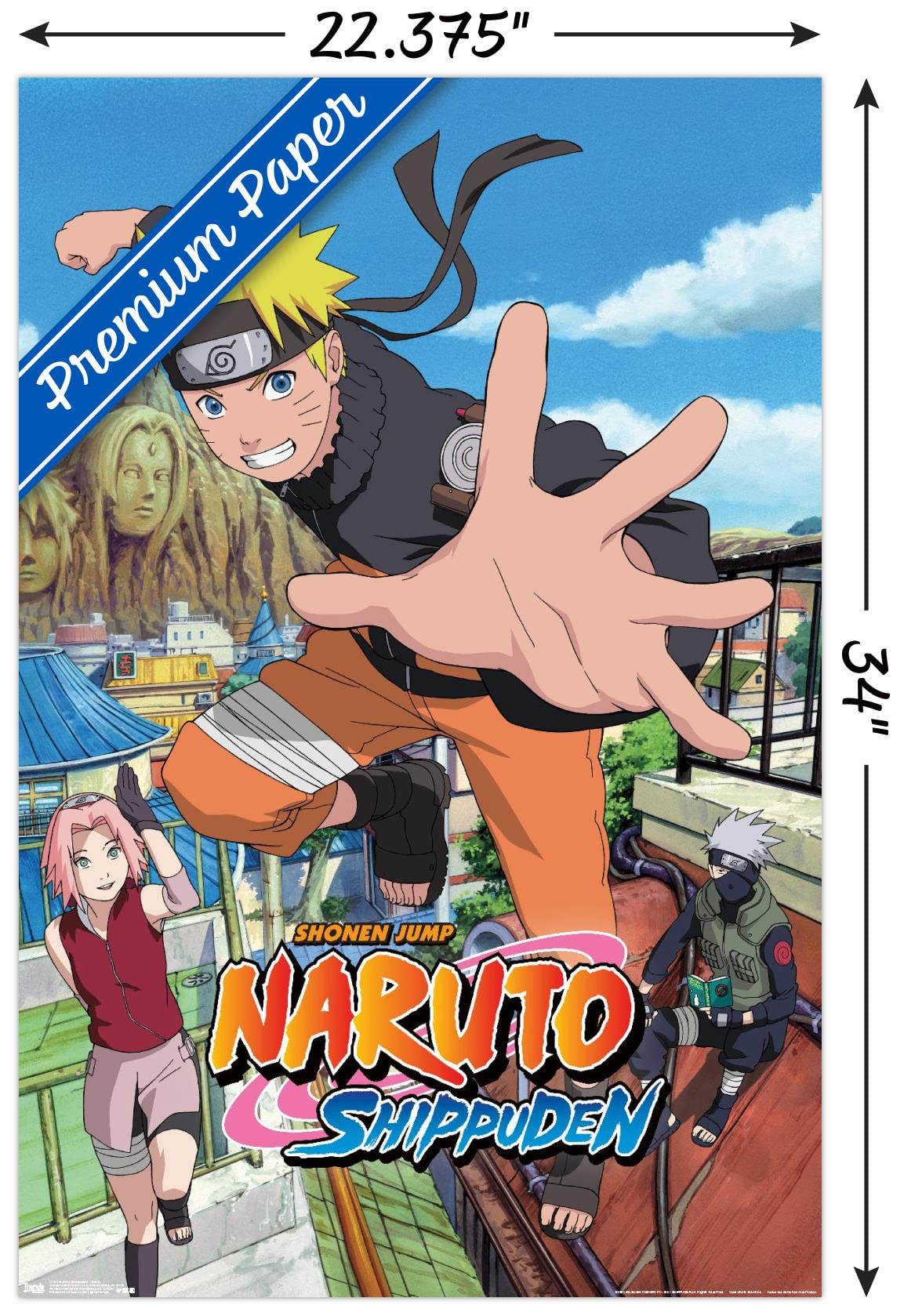 NARUTO A2クリアポスター ナルト[クリアポスターA2サイズ]Naruto [Clear poster A 2 size