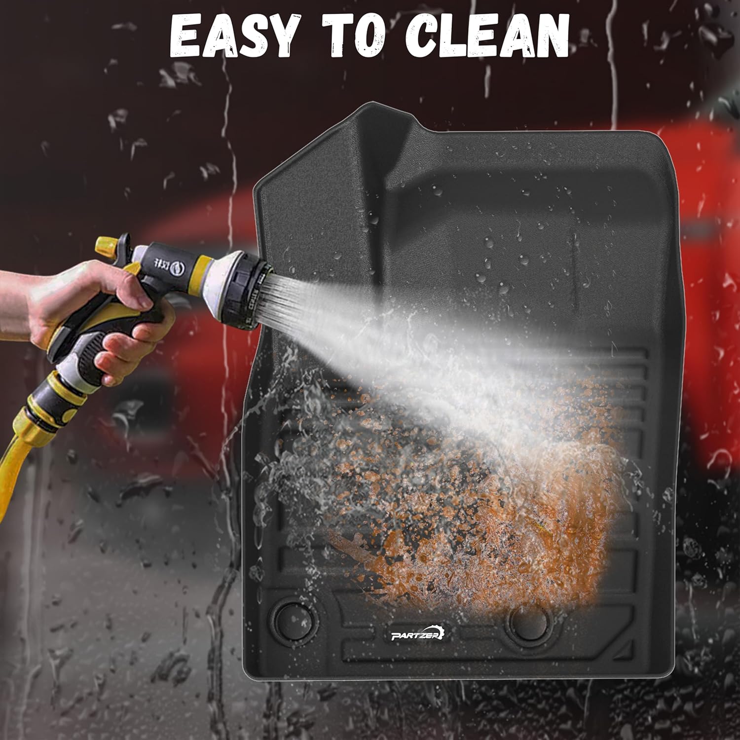 Floor Mats for 2021-2025 2026 Nissan Rogue S/SV/SL/Platinum/Rock Creek (Not for Sport), TPE Rubber All Weather Protection Floor Liners Cargo Mats Full Set Rogue Accessories Car Mats