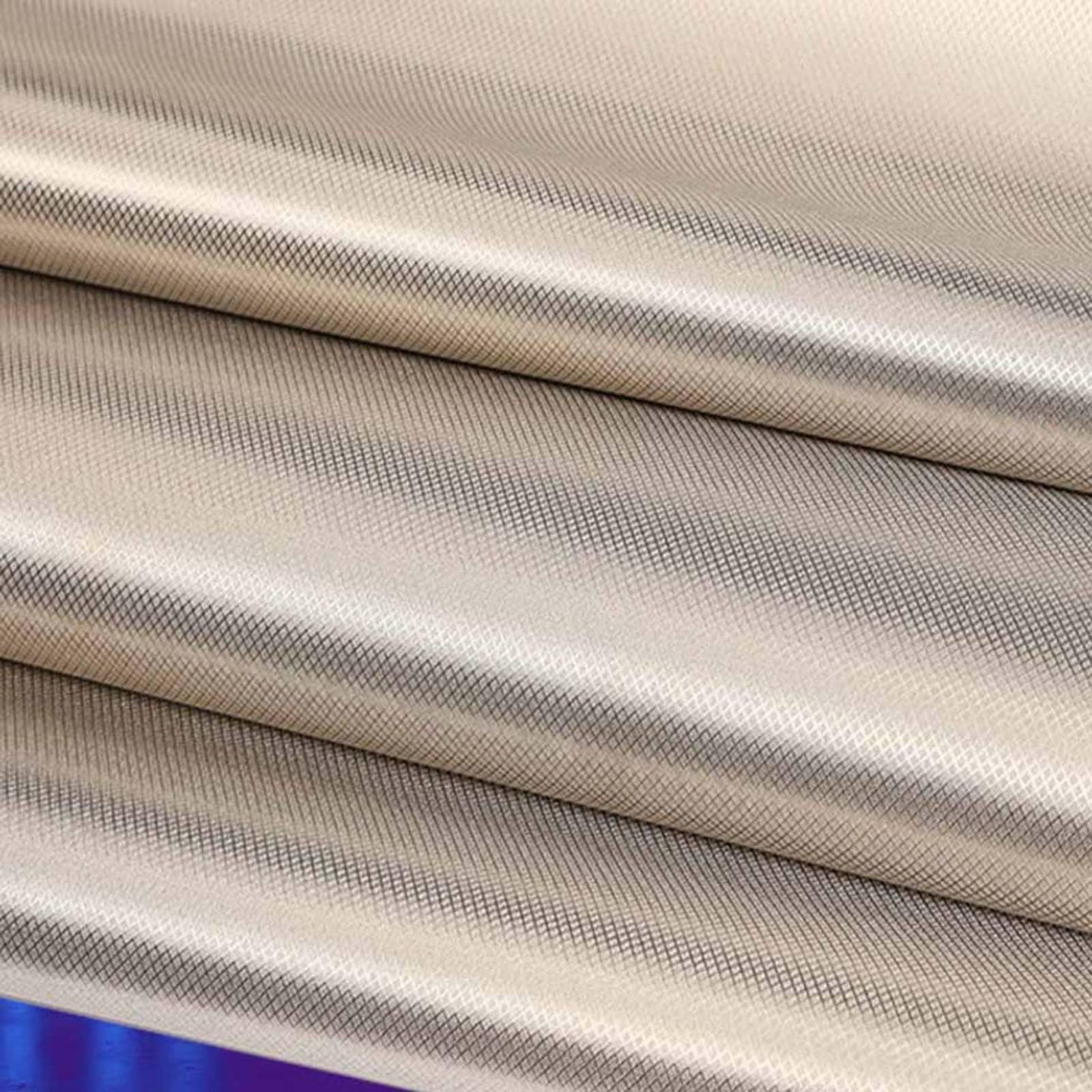Faraday Cloth EMP Proof for Generators Faraday Cage for Generator Nickel Copper Material Anti Radiation EMP RFID EMF Shielding Block,silver-7x1.1m