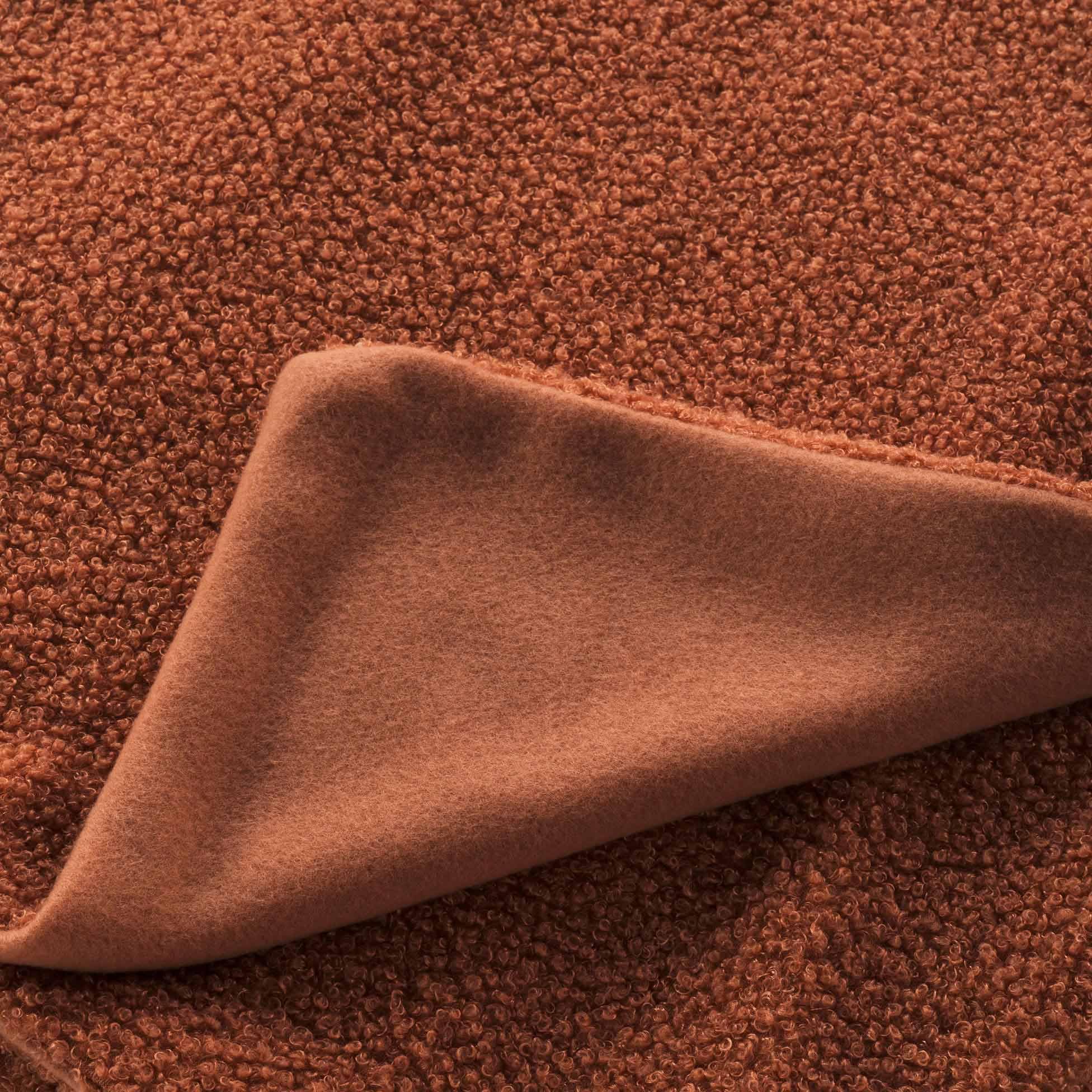 Douceur d'Intérieur Wooly - Manta, 180 x 220 cm, Terracota, de Rizo, Lisa
