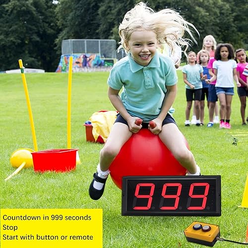 Miniatura 4 de BTBSIGN LED arribaabajo contador con caja de interruptor y pantalla LED roja 4 3 dígitos