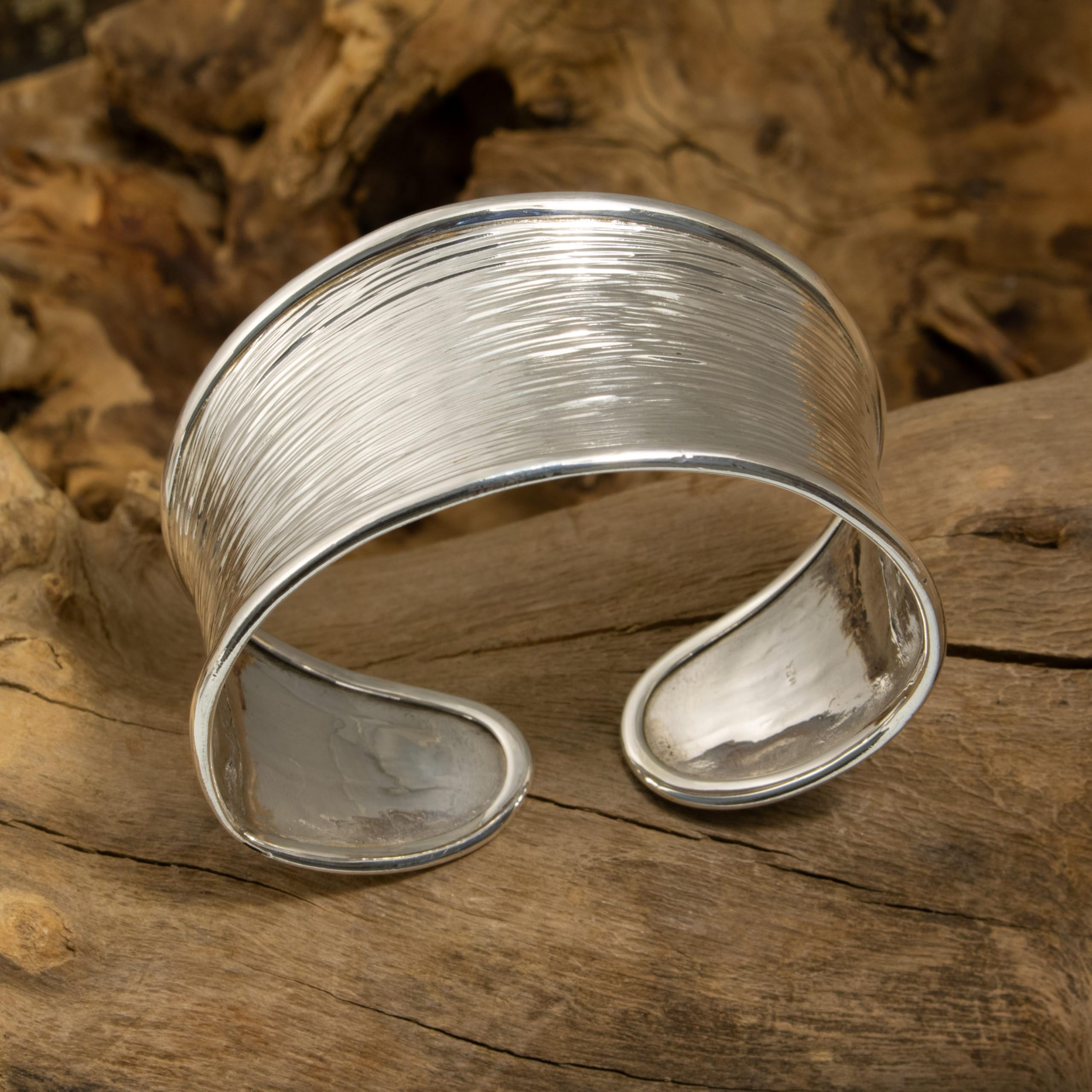 Fly Style Armreif aus 925 Sterling Silber - - Elegant Armband - Silber Schmuck - Minimalistisch und Modern Damen Armspange