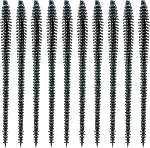 6TH SENSE Boosa Shakey Worm  Cuerpo acanalado alternativo, movimiento flexible, acción de cola bulbosa  6.5 pulgadas (10paquete)  Fabricado en los