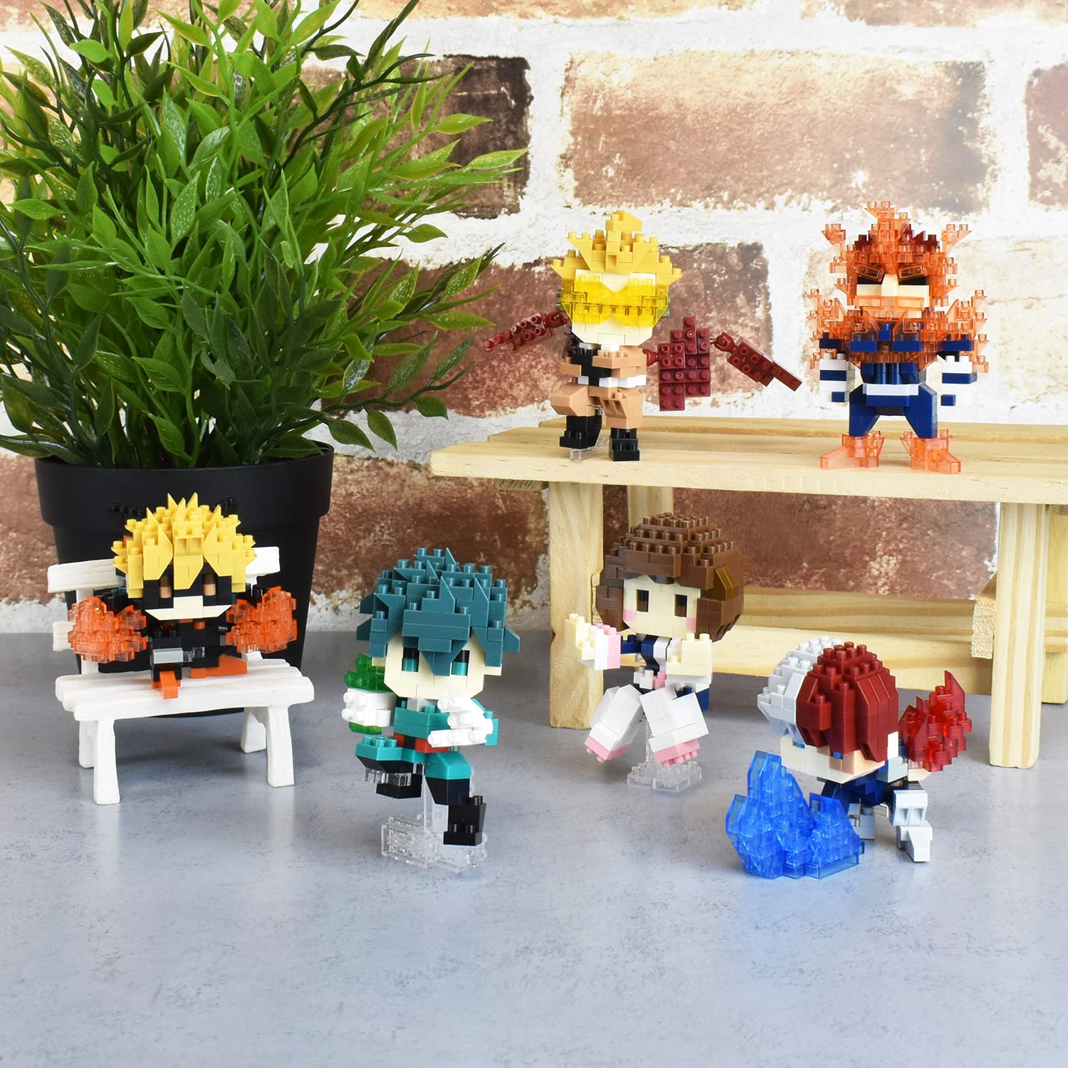 Amazon.com: nanoblock - My Hero Academia - Endeavor, Character