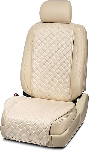Ivicy. - Funda para asiento de auto de primera calidad, protector universal para asiento delantero, cojín para asiento de auto (1 pieza).