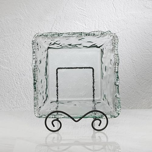 Miniatura 8 de TRIPAR Caballete cuadrado grande de alambre negro, acabado metálico (7.7 pulgadas de profundidad), exhibición de mesa, diseños de desplazamiento