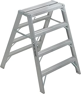 Louisville Ladder 4-Foot Aluminum Sawhorse, 300-Pound Capacity, L-2032-04 - coolthings.us