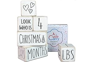 Cutie Carry Milestone Blocks for Baby Girl