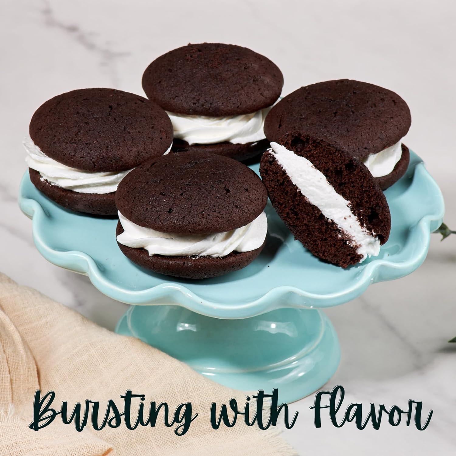 Whoopie Pies [9 Count] Individually Wrapped | Mothers Day Food Gifts & Birthday Food Gifts | Kosher, Dairy Free & Nut Free | Stern’s Bakery