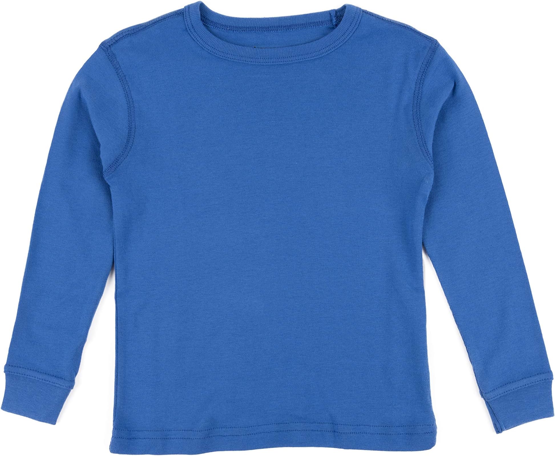 Leveret Long Sleeve Boys Girls Kids & Toddler T-Shirt 100% Cotton (2-14 Years) Variety of Colors