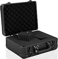 Vista 11 de Funda de transporte de 11 pulgadas, ideal para almacenar sistemas de micrófono inalámbrico y transportar equipos de cámara, funda