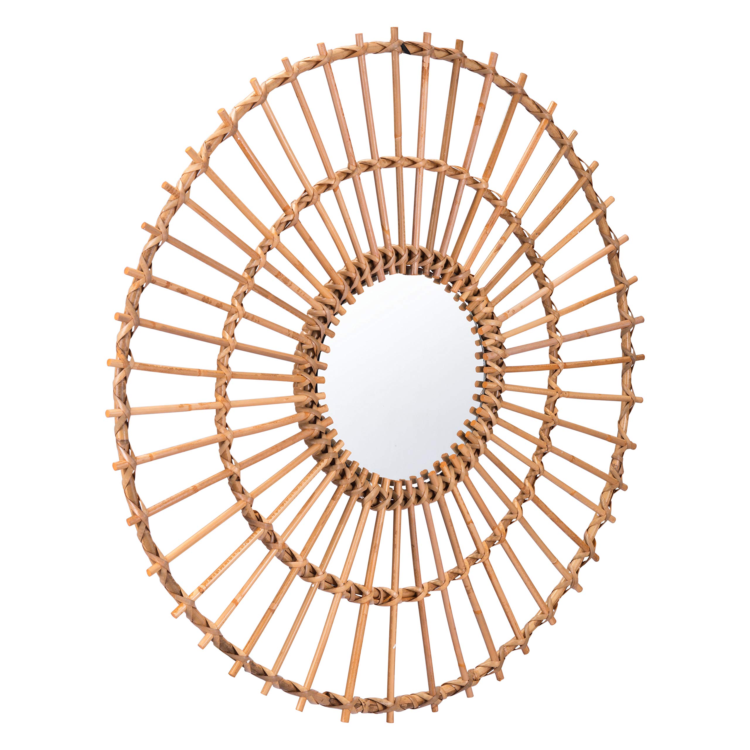 Zuo Ronda Round Mirror Brown, one Size (A12158)