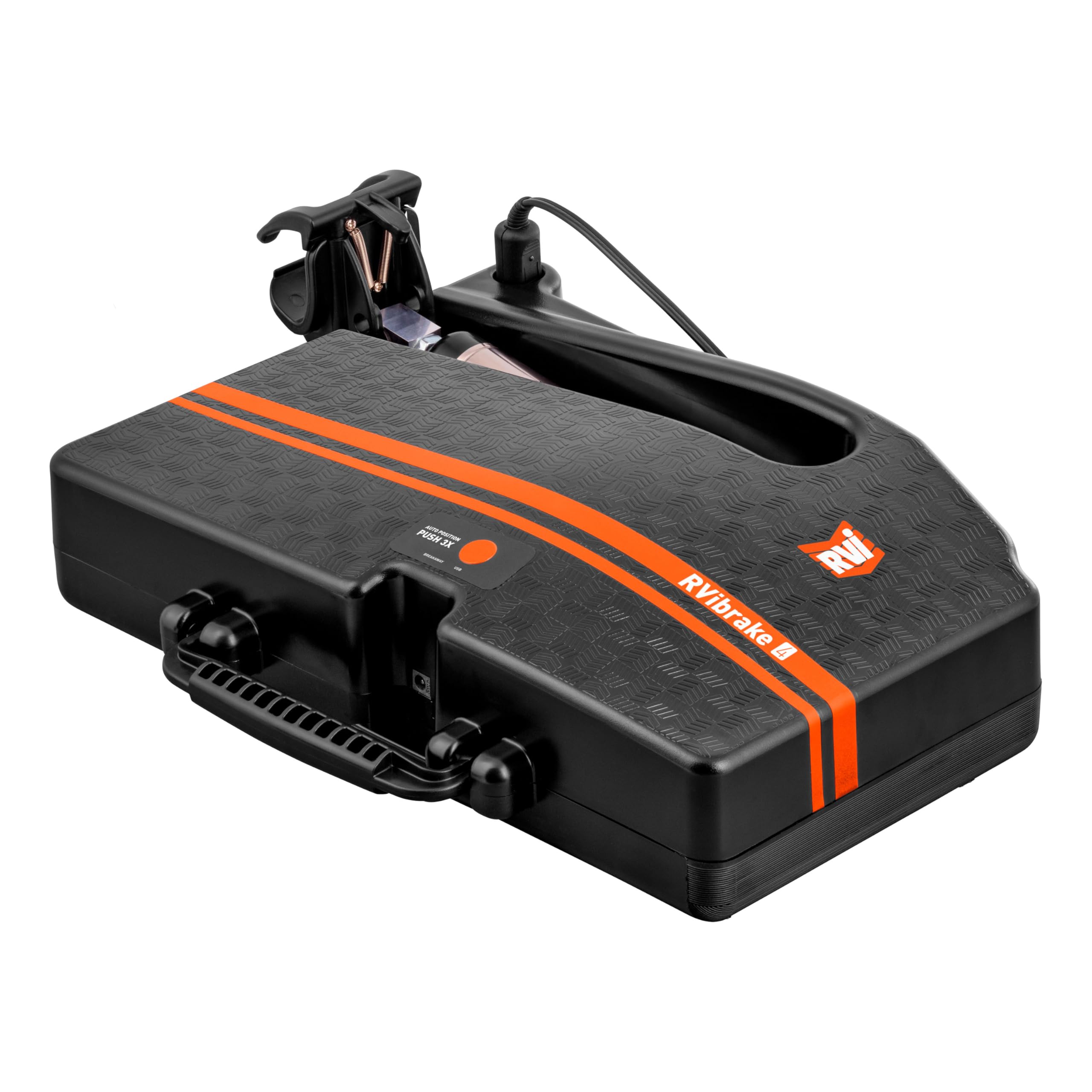 curt 52202 rvibrake 4 portable flat tow brake system