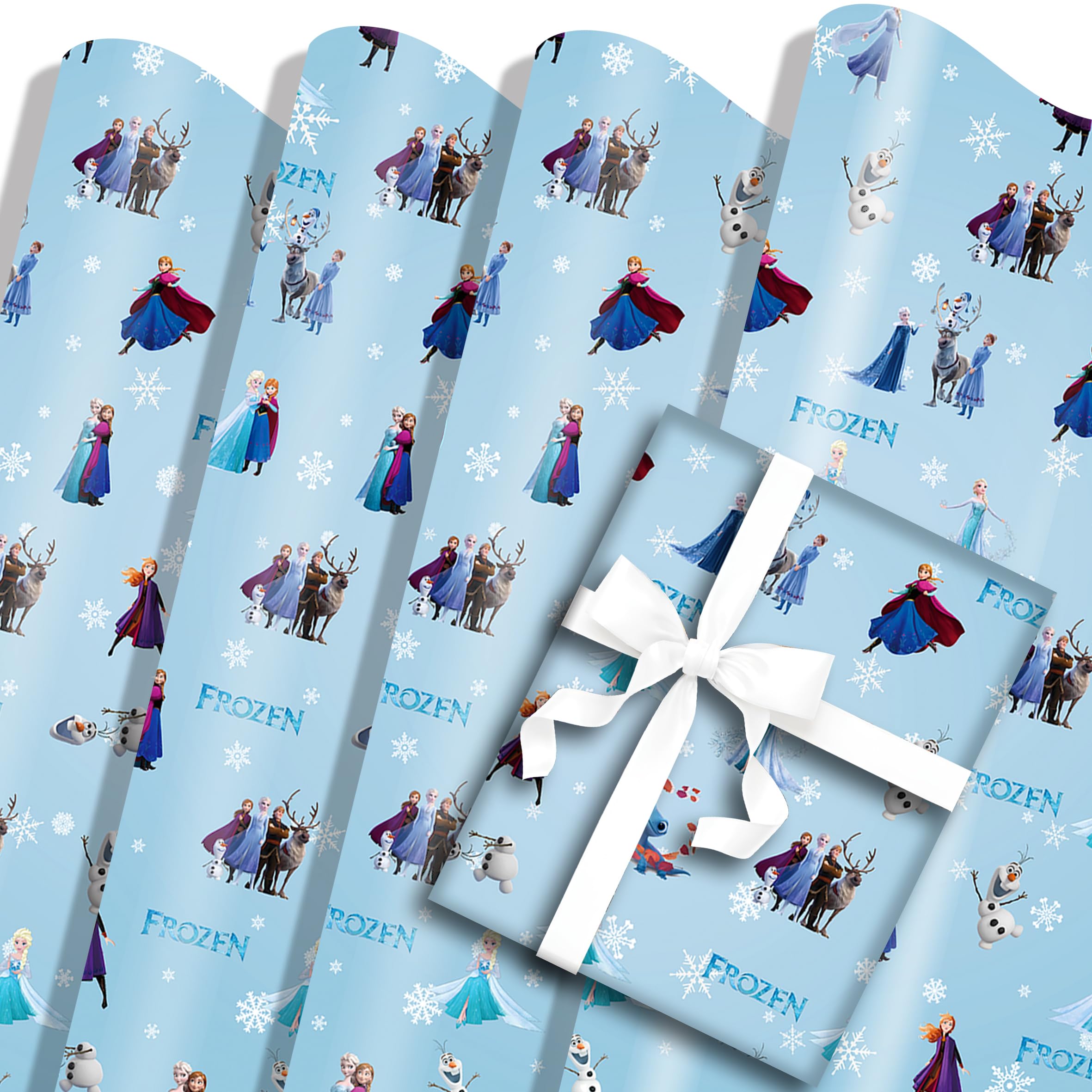 5 Sheets Wrapping Papers 50cm x 70cm Gift Wrapping Paper For Kids Birthdays Party Decoration Party Favors Supply DIY Crafts Gift โ image 1