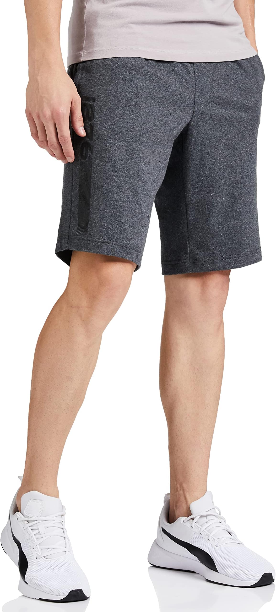 AM12 Men's Super Combed Cotton Straight Fit Solid Shorts with Side Pockets