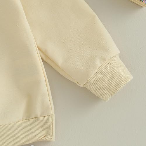 Miniatura 4 de Kupretty Ropa de otoño e invierno para bebé niña, sudadera con cuello redondo y pantalones acampanados, conjunto de trajes de Halloween