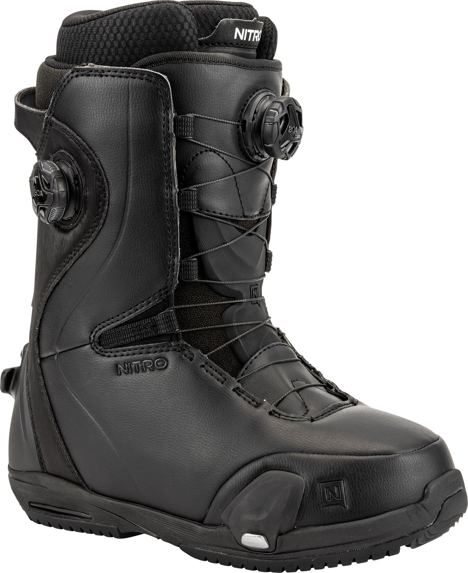 Nitro Dynasty Step On Boa Womens Snowboard Boots, Black, 8 (25.0)