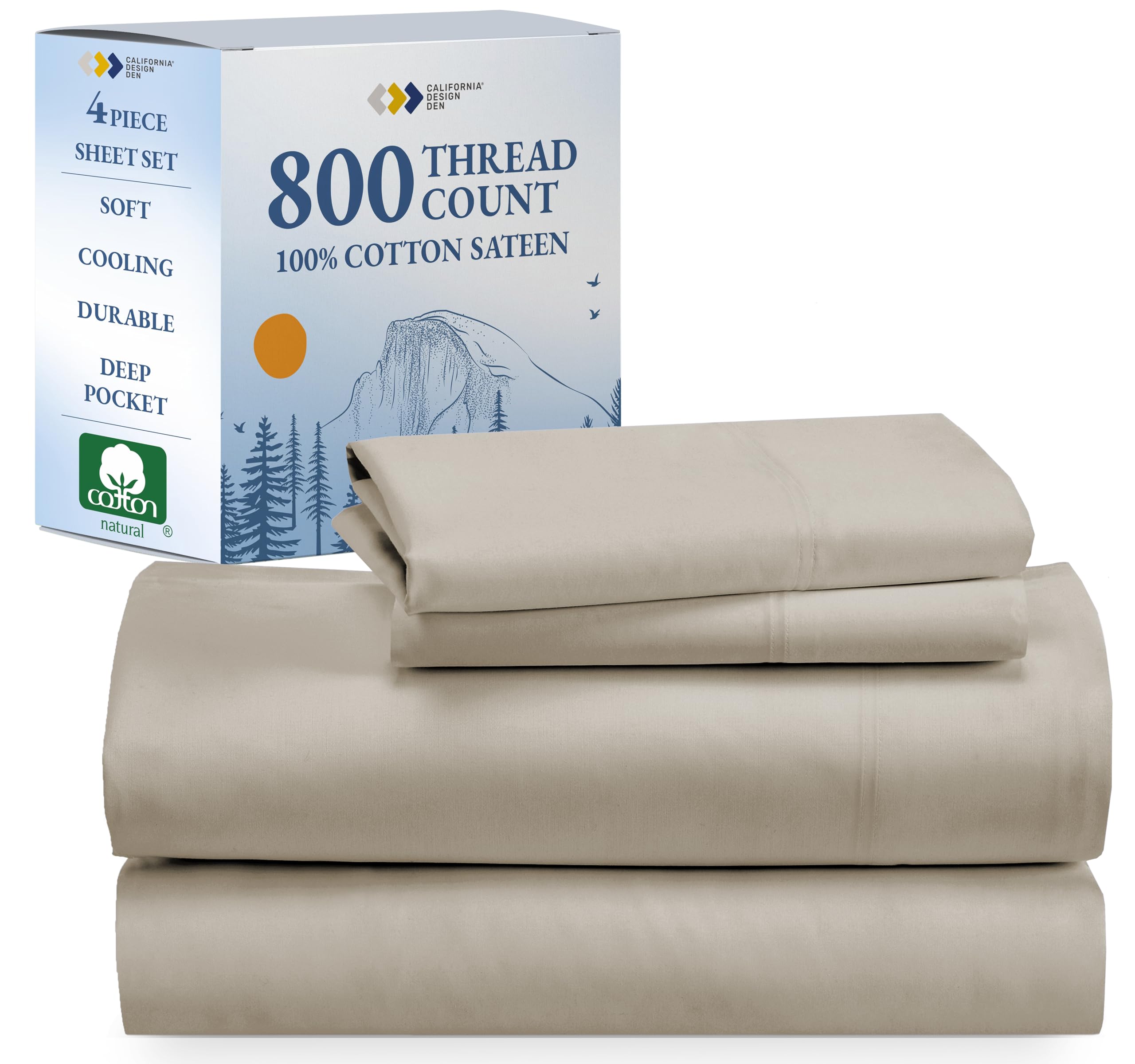 800 Thread Count King Sheets
