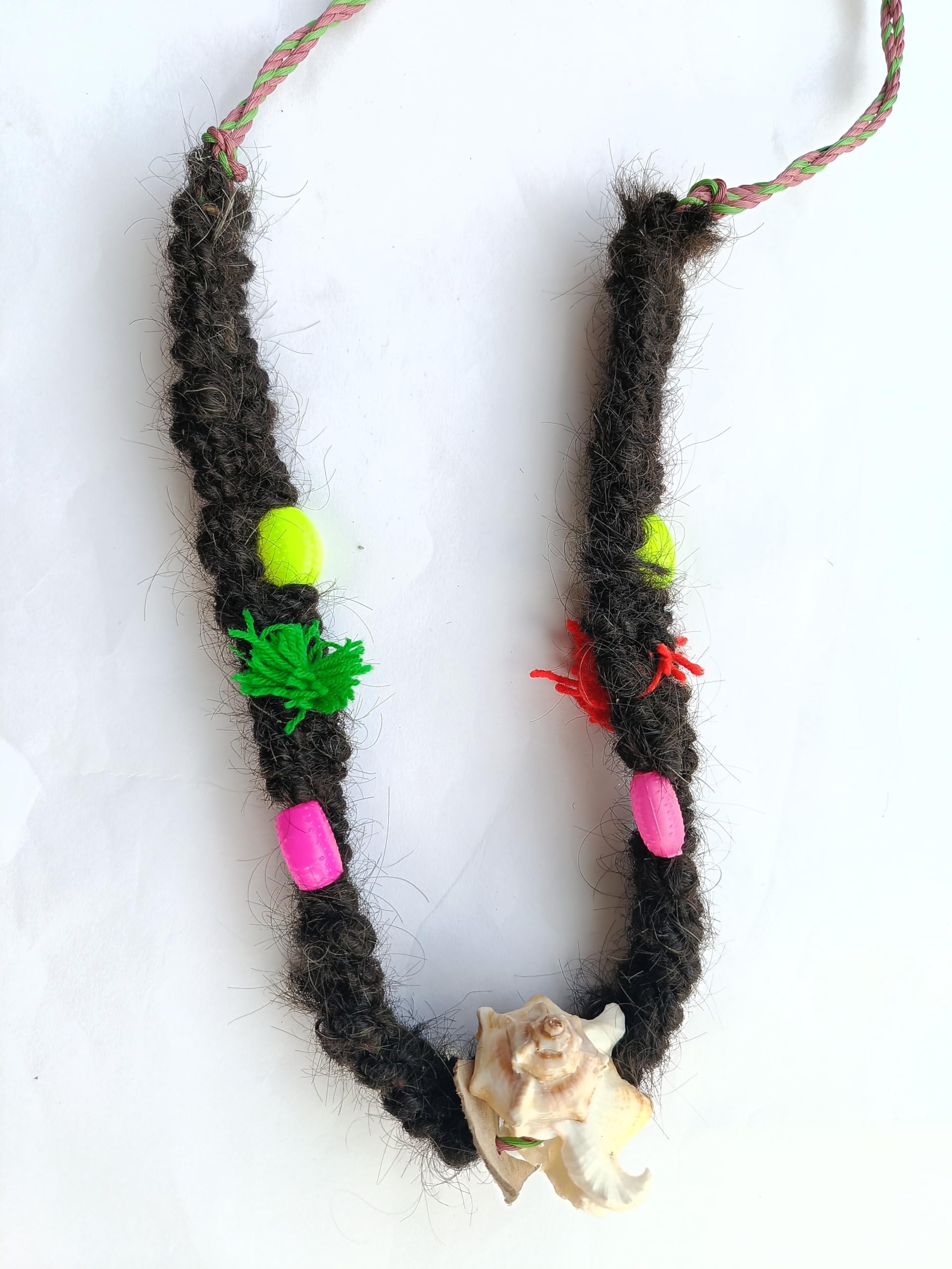 Cow/Buffalo/Bull Nylon Mohri Mohra-Different Models (Neck Small Real Hair sea Shell)-Maxmimum Order Qty Pack of 1-image-46