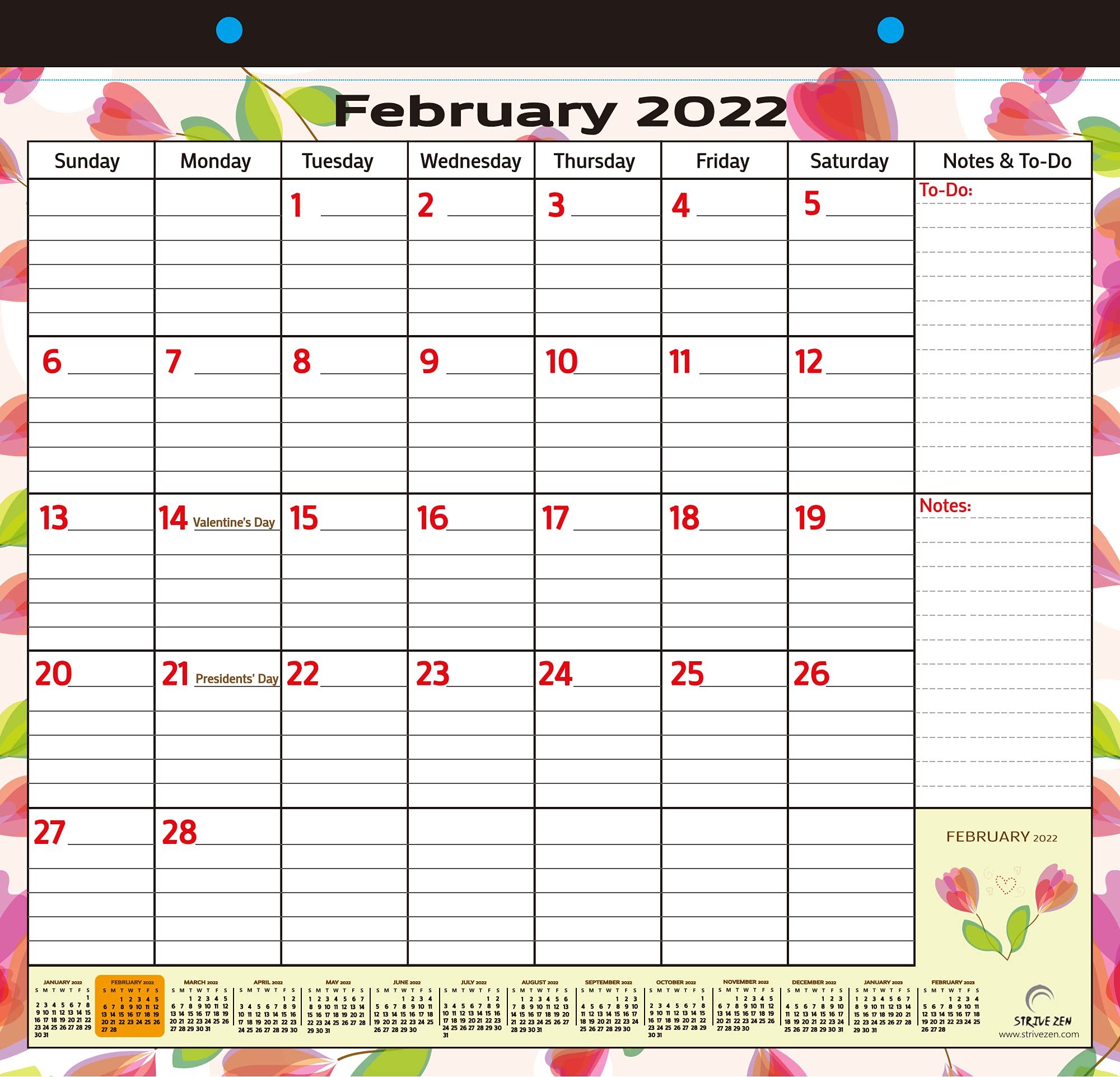 Buy 20222023 Fridge Calendar Refrigerator by StriveZen