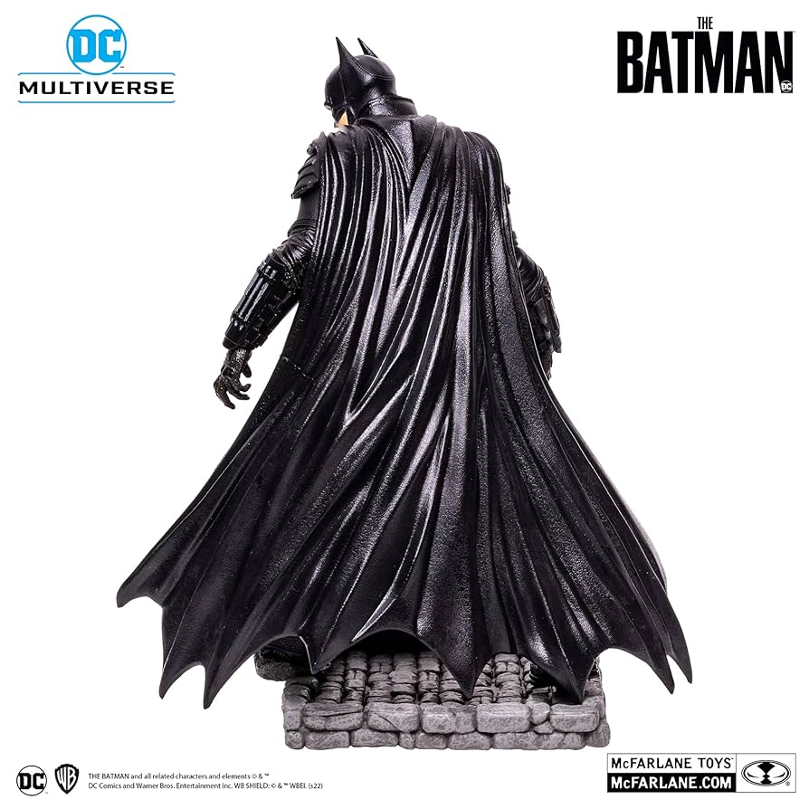 マクファーレントイズ ザ・バットマン スタチュー Amazon.co.jp: DCマルチバース DCコミックス THE BATMAN-ザ