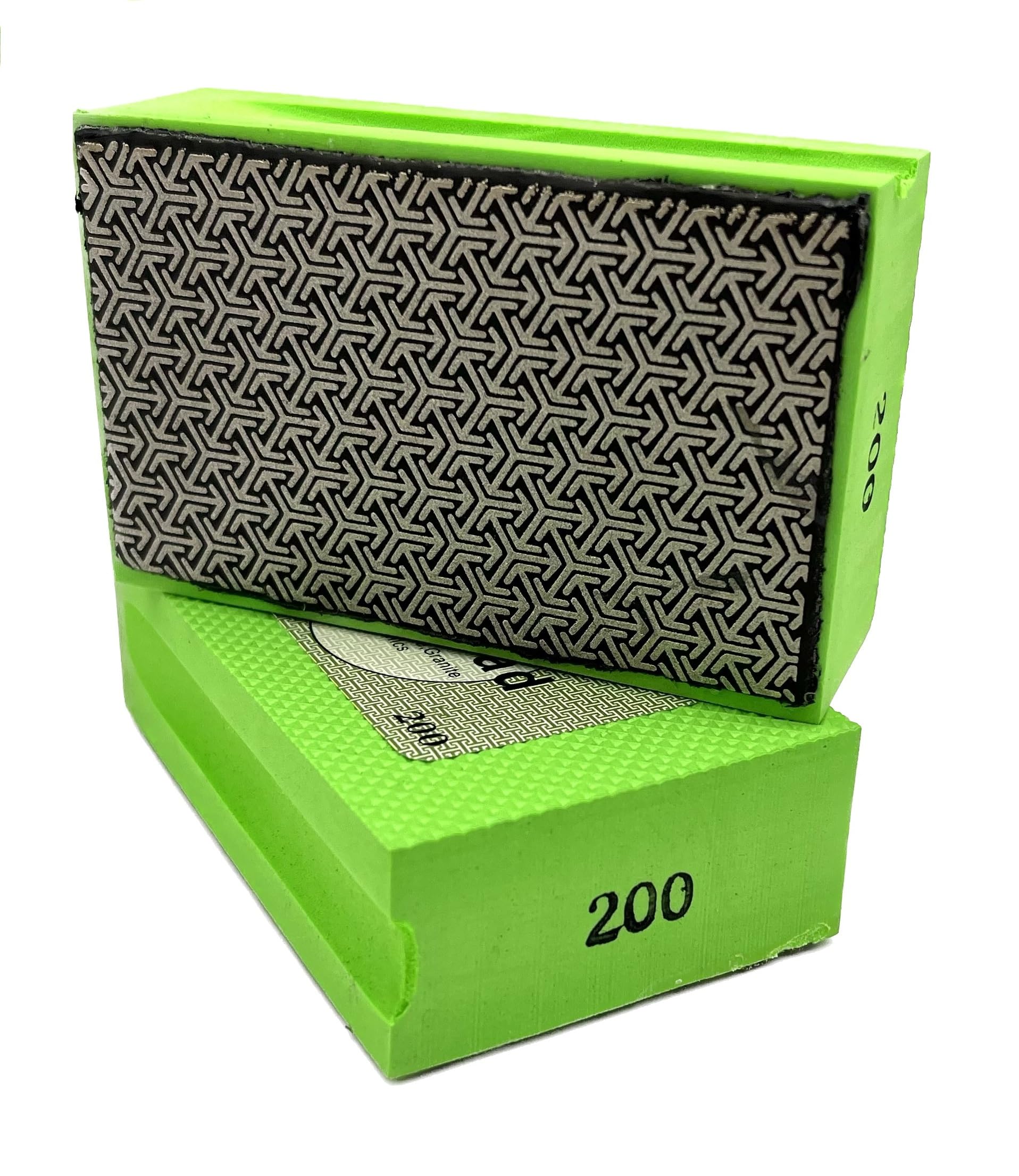 Diamante Handpad - Set di 7 fogli abrasivi (60, 100, 200, 400, 800, 1500, 3000)