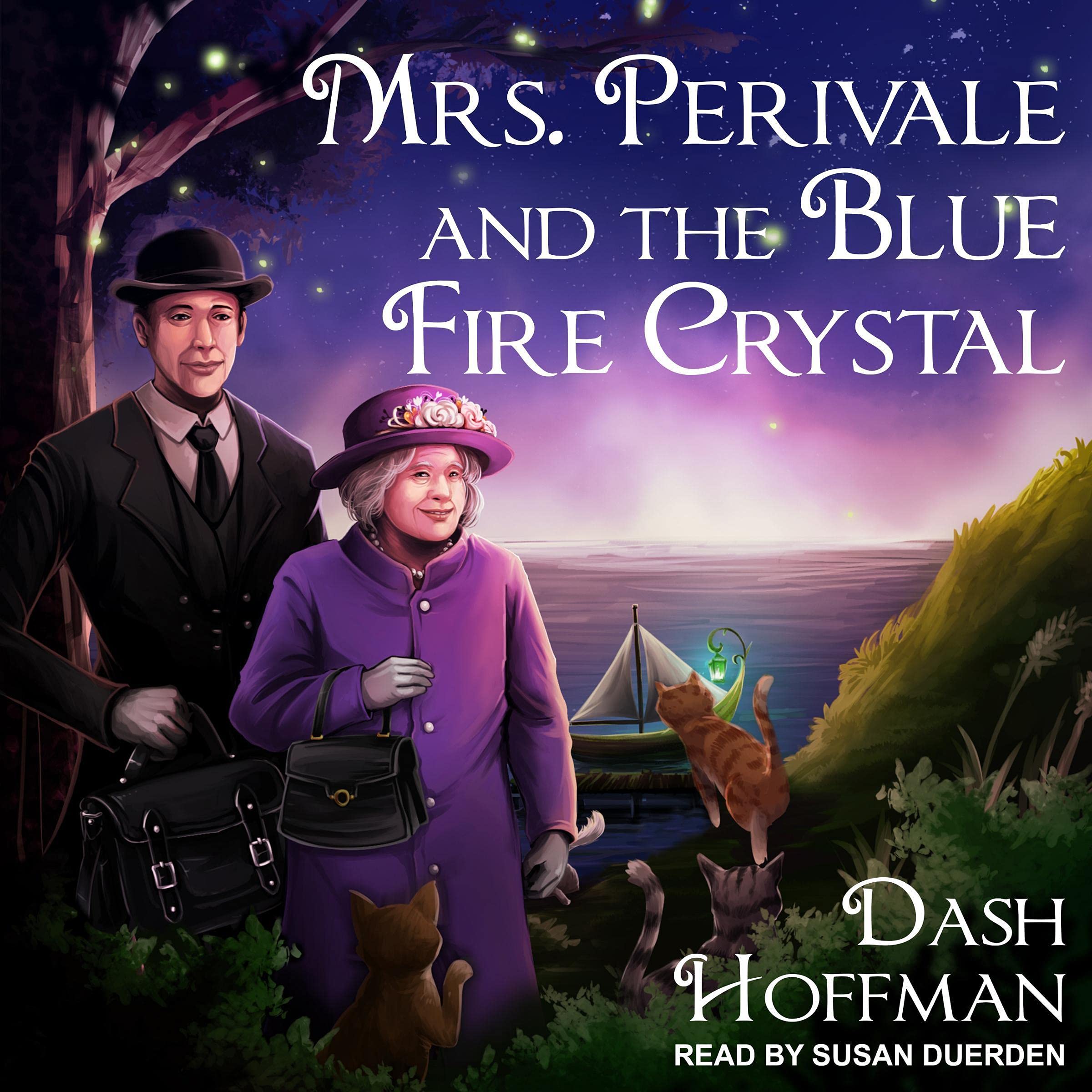 Cover art for Mrs. Perivale and the Blue Fire Crystal
