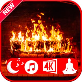 Relaxing Fireplace With Burning Logs and Crackling Fire Sounds for Fire TV