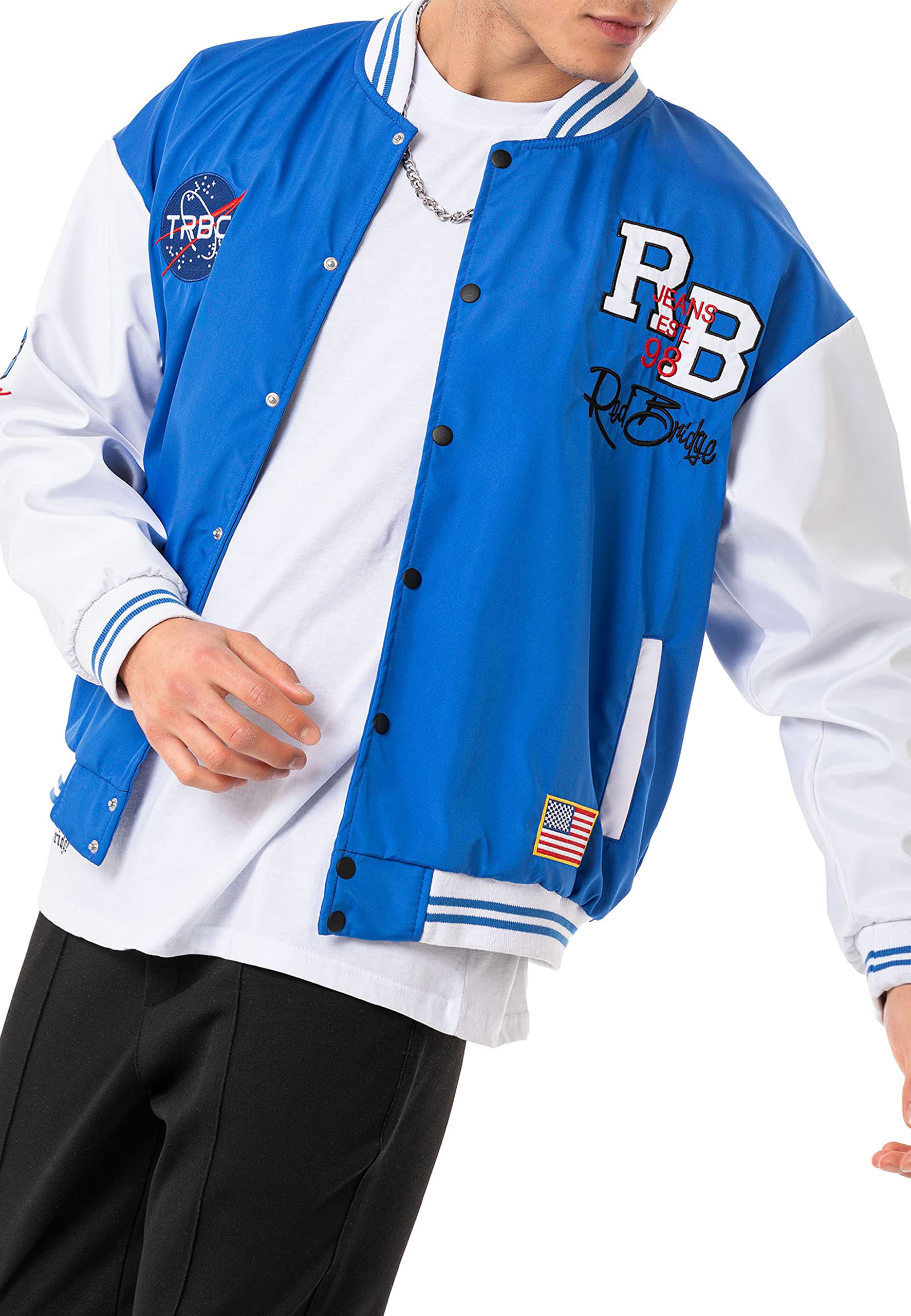 Redbridge Chaqueta para hombre de 2 tonos RB