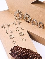 Vista 5 de Kadogohno Piercing de pezón falsoanillos de pezón falsos