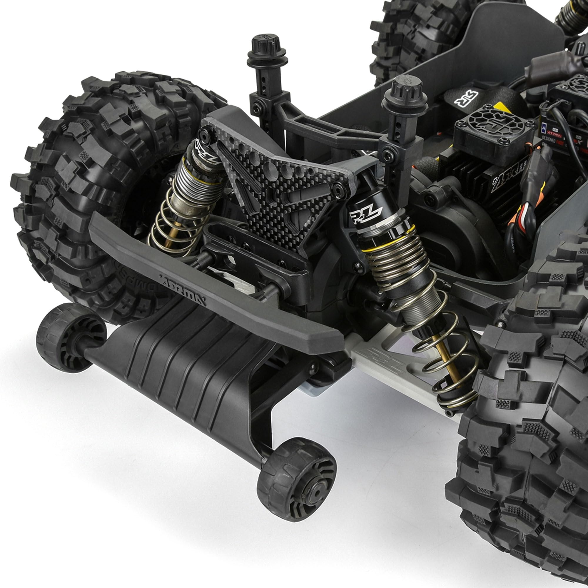 Pro-line Racing Carbon Fiber Shock Rear Shock Tower Brace for ARRMA 3S & MEGA Granite Senton Big Rock Vorteks & Typhon PRO639400