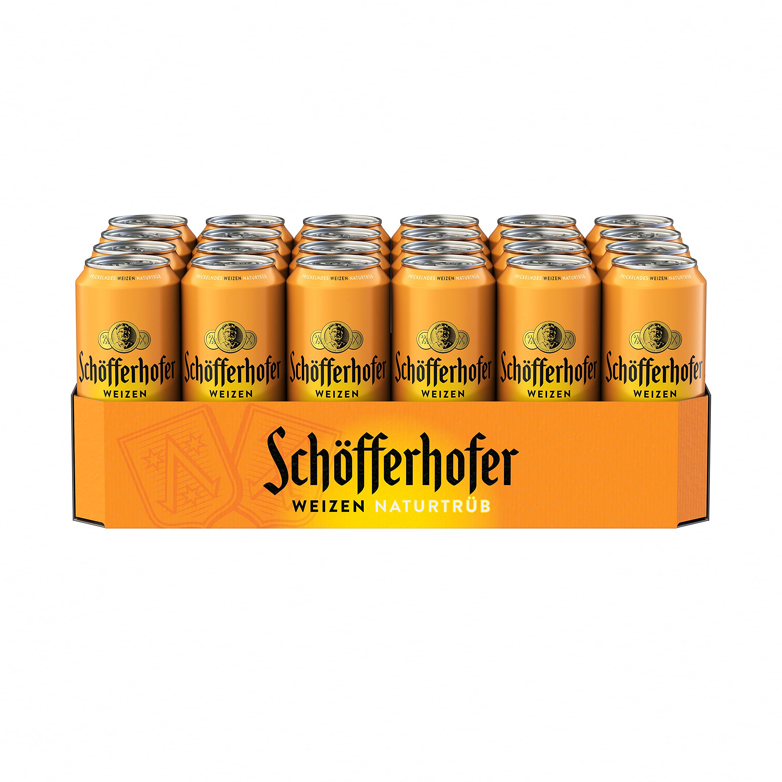 Schöfferhofer Weizen Naturtrüb, EINWEG 24x0,50 L Dose