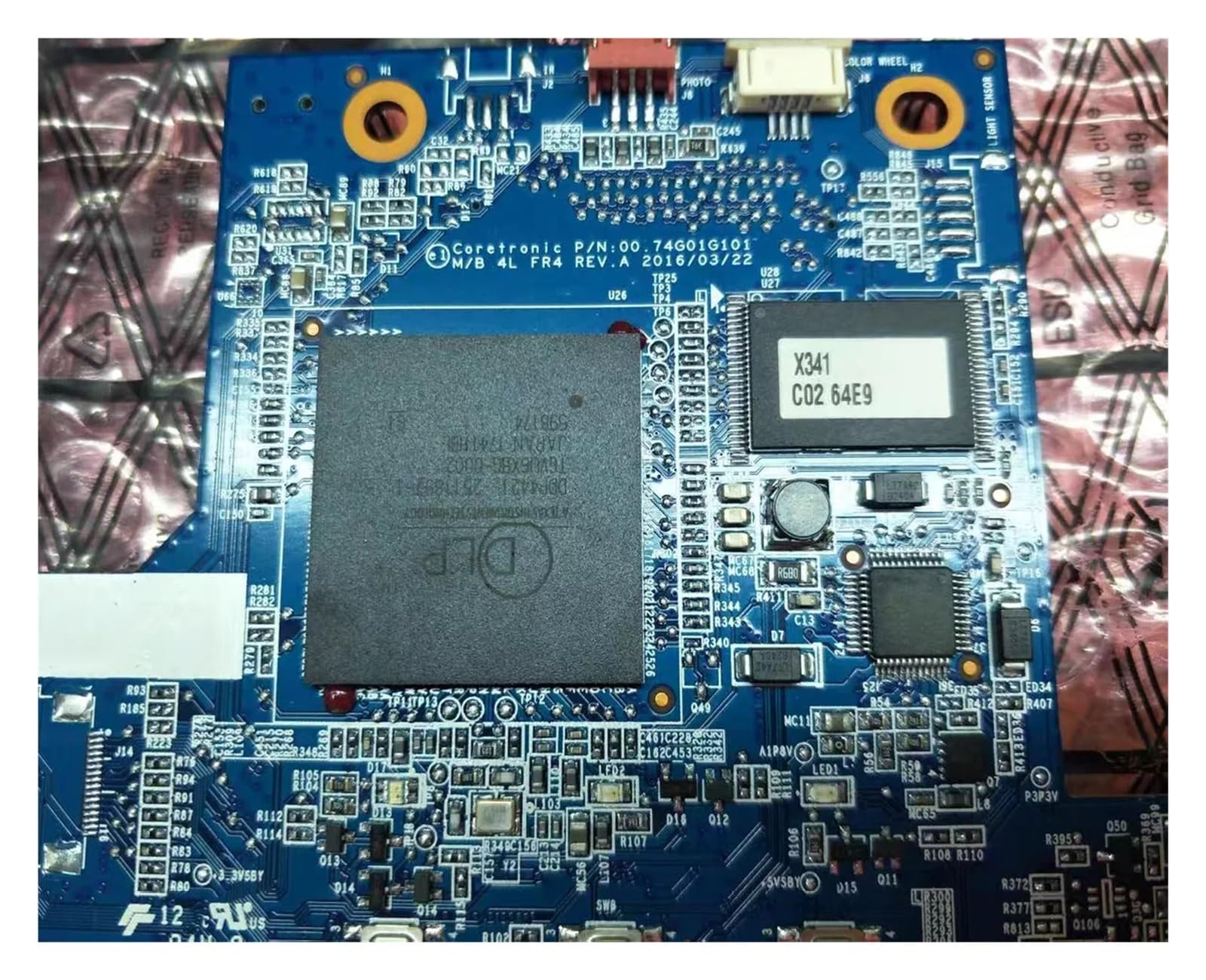 Carte mère pour projecteur Optoma X341 OSF8165 carte de signal de remplacement