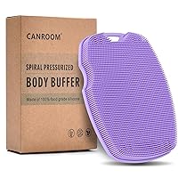 Vista 8 de Exfoliante Corporal de Silicona - Infundido con Anti Zinc - Cerdas Altamente Elásticas Exfoliante Corporal para Ducha, Reducción de Celulitis, Negro