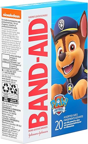 Vista 25 de Band-Aid Vendajes adhesivos de primeros auxilios de marca para niños y niños pequeños con personajes Moonbug CoComelon, vendajes estériles envueltos