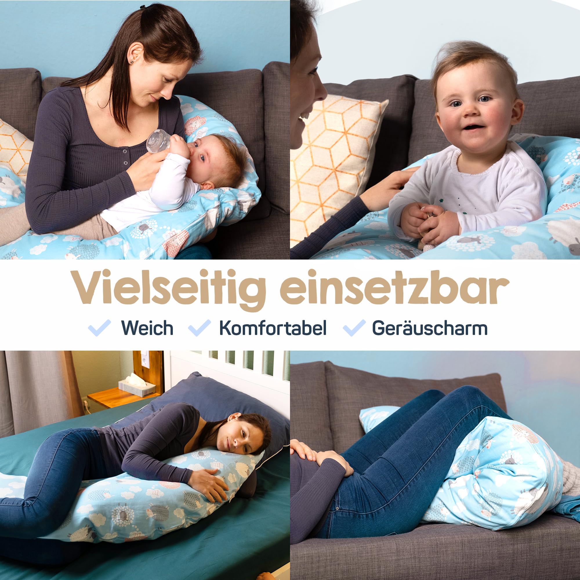 Almohada De Amamentação XXL Dodo Pillow By Theraline Cojin