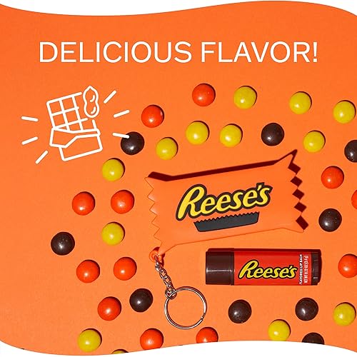 Miniatura 6 de Taste Beauty Reese's - Taza de mantequilla de maní, bálsamo labial saborizado y soporte para llavero, juego de 2 piezas