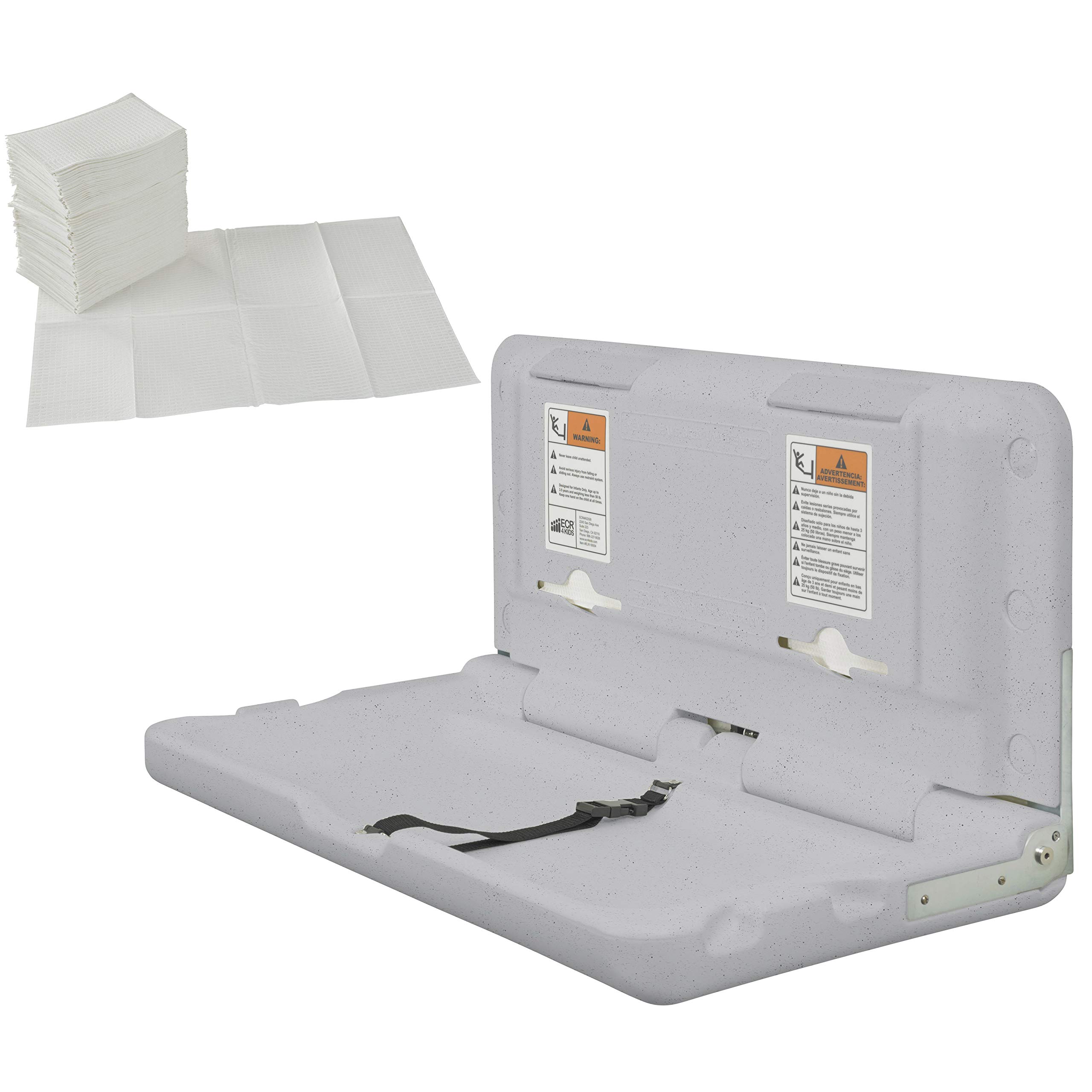 Buy Educator Direct Walled Baby Changing Station with 500 Disposable