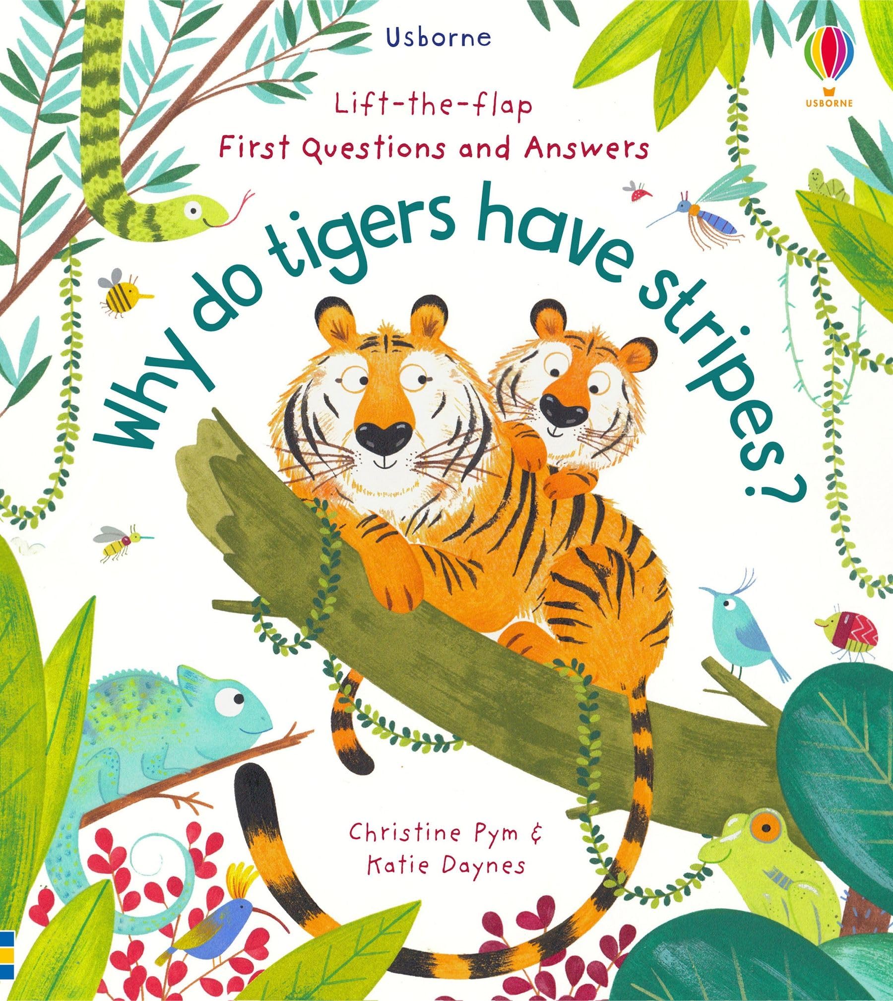 USBORNE CAT ANG First Questions and Answers: Why Do Tigers Have Stripes? Hardcover – Big Book, 5 March 2020
