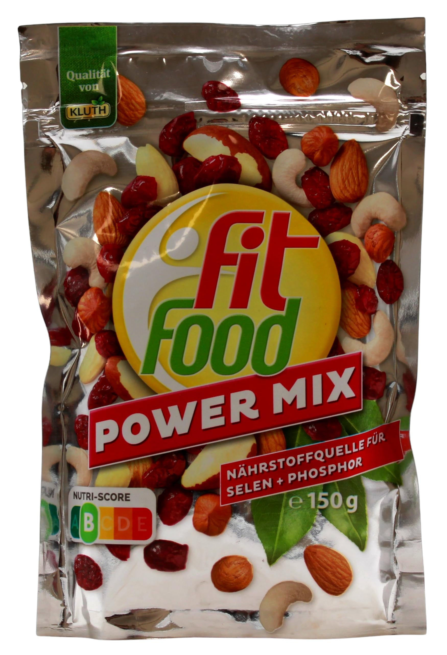 Fit Food Power Mix Nussmischung, 10er Pack (10 x 150g)