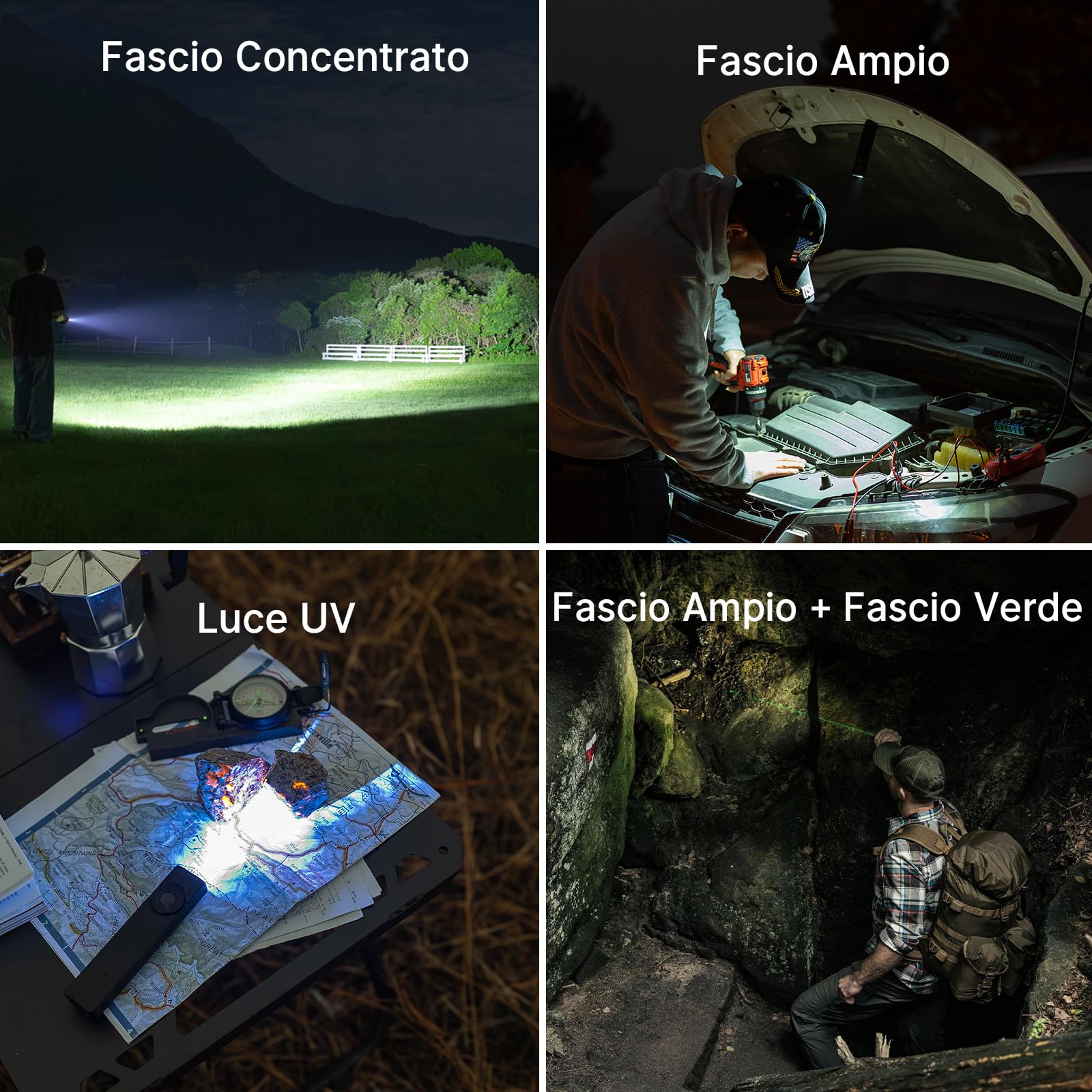 OLIGHT ArkPro Ultra torcia EDC piatta ricaricabile, per uso lavorativo | 1700 lumen, portata di 205, impermeabilità IPX7, ideale per il campeggio in mezzo alla natura, fissaggio magnetico