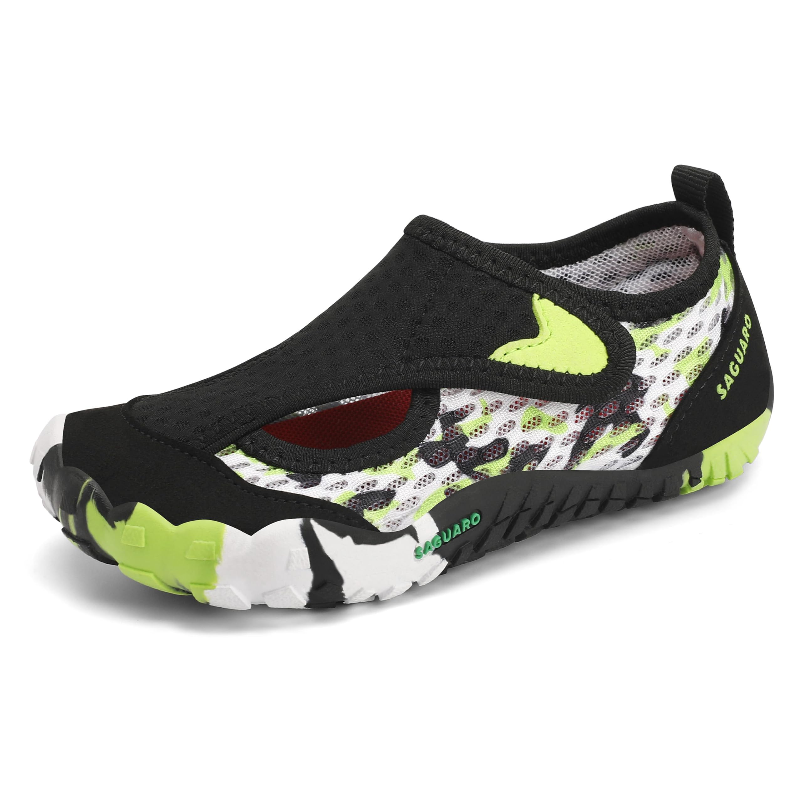 SAGUARO Scarpe Barefoot Bambini Scarpe da Trail Running a Piedi Nudi per Uso Quotidiano, Asilo e Parco,GR.24-36