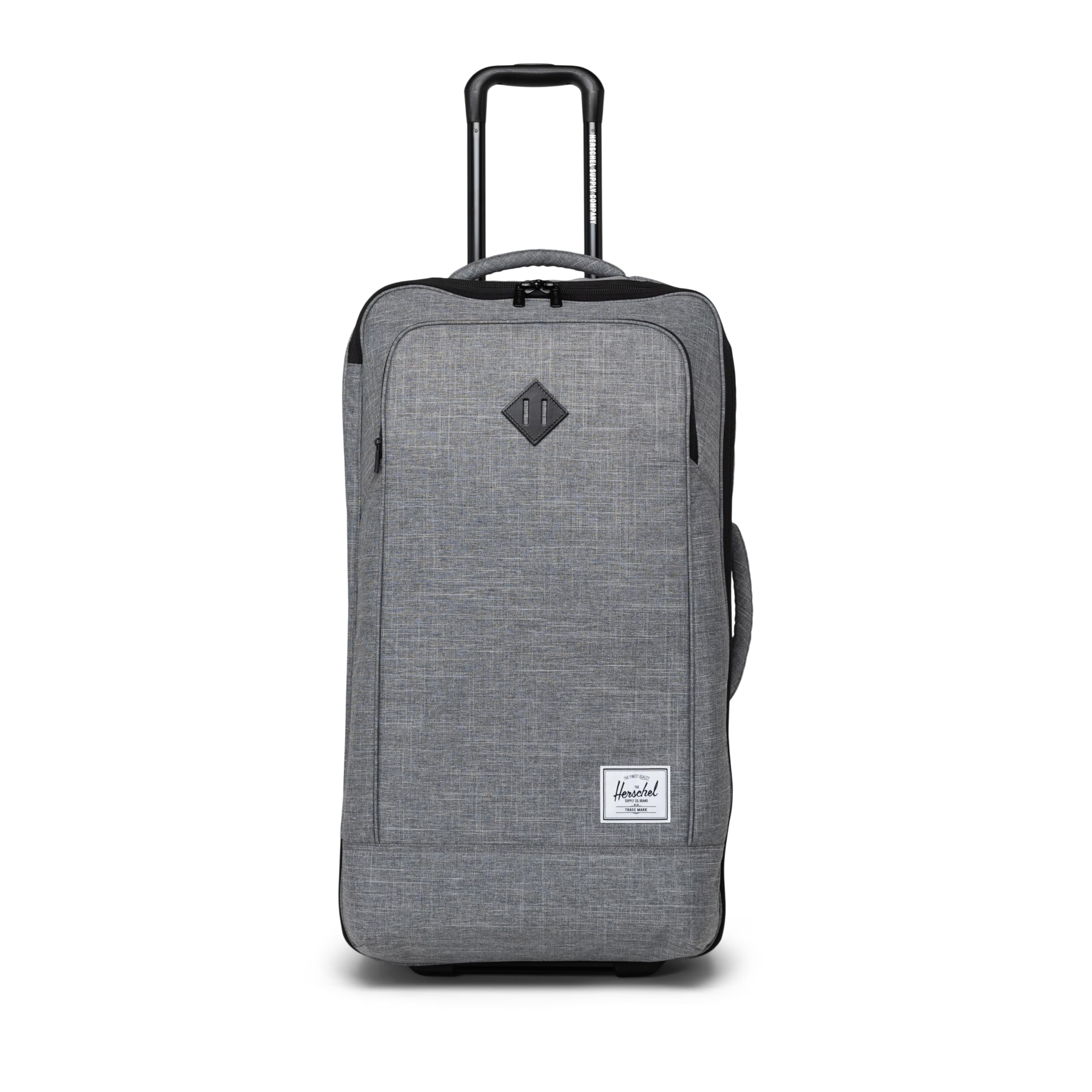 Herschel Supply Co. Heritage Softshell Luggage, Raven Crosshatch, Medium 92 L