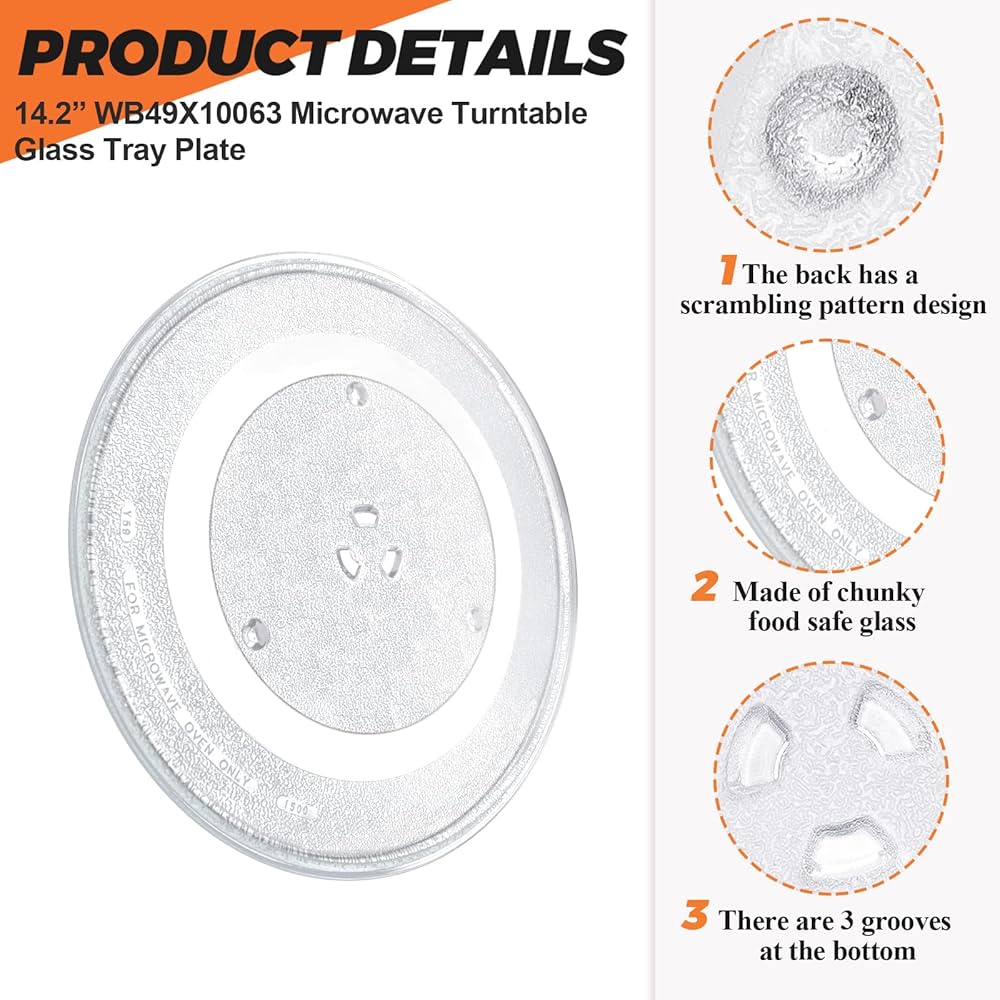 &lt;G4 CAFE&gt;プレート Amazon.com: Microwave Plate Replacement 14.18