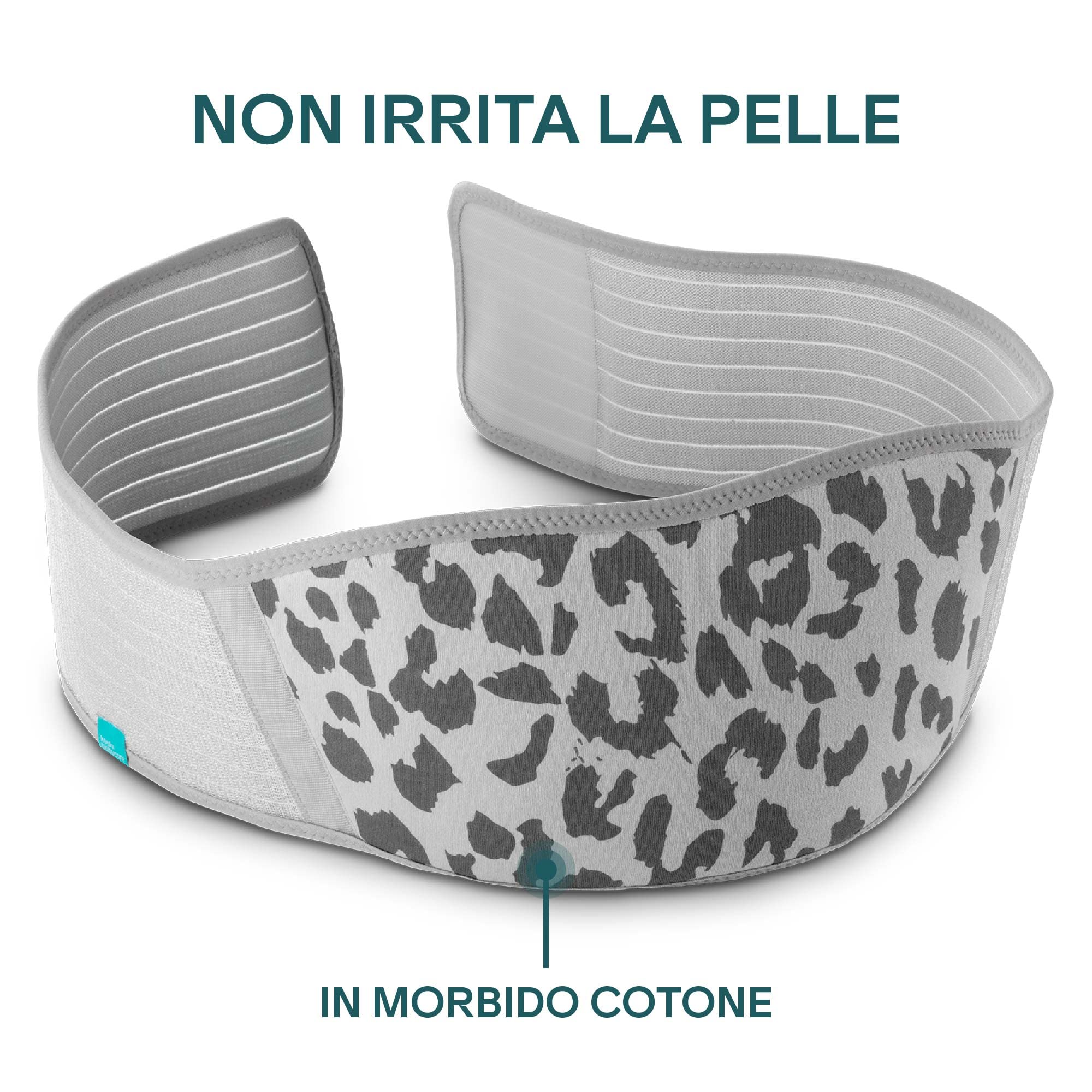 Koala Babycare – Fascia gravidanza sostegno pancia e schiena – Pancera gravidanza per alleviare il dolore e sentirti più leggera - Leopardata