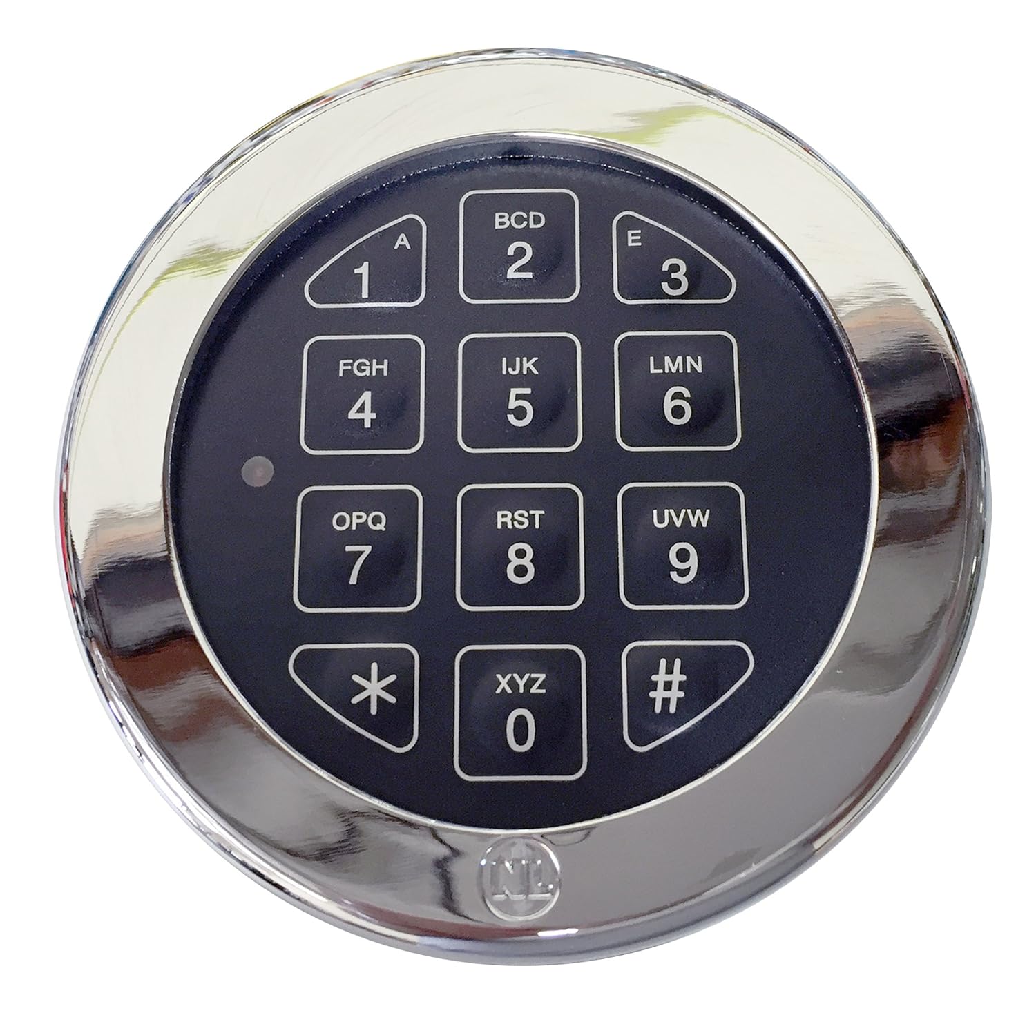 Electronic Digital Keypad Lock for Safes, (NLLock EM2025) Swing RotoBolt Safe Lock UL Listed