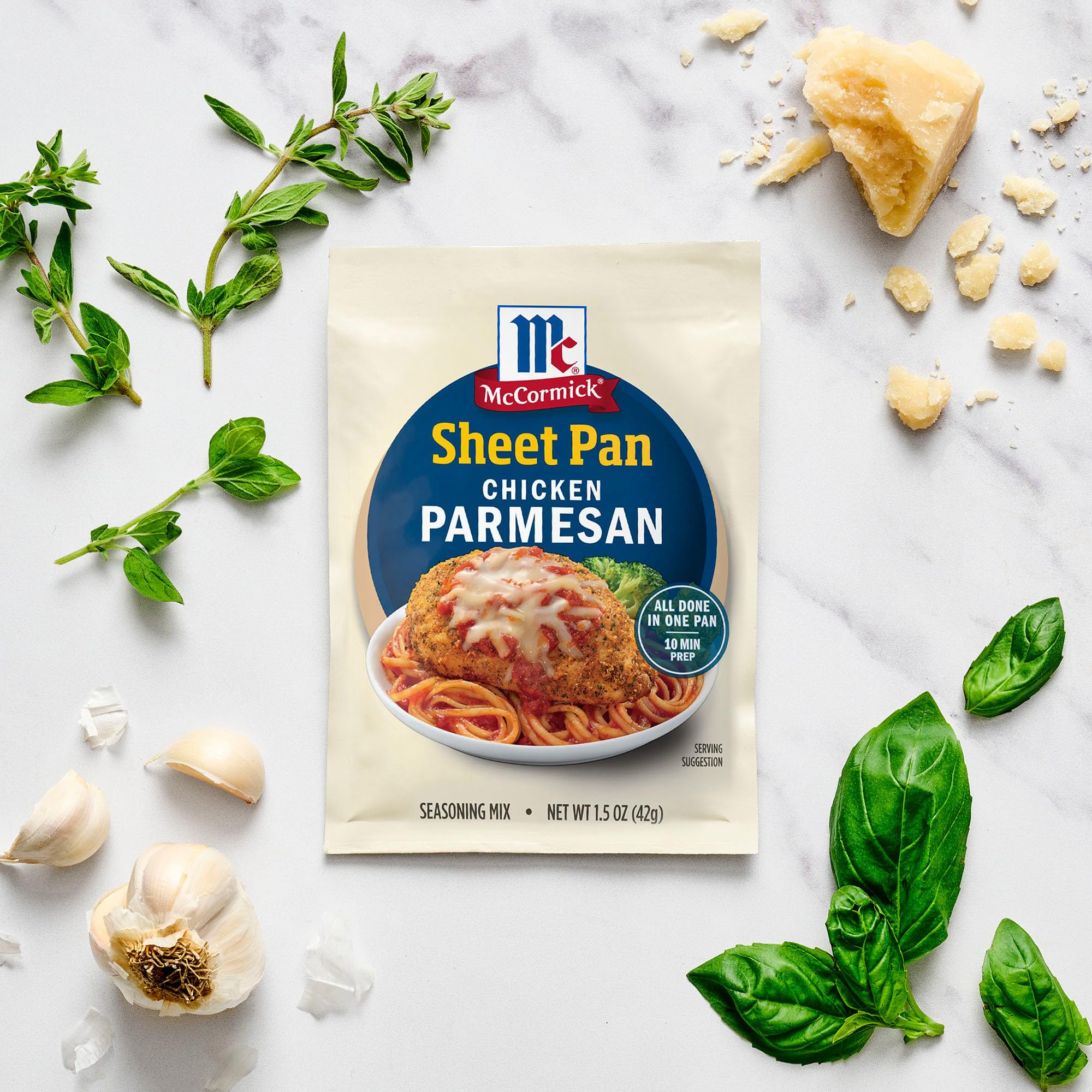 McCormick One Sheet Pan Chicken Parmesan Seasoning Mix 1 5 oz — view 9