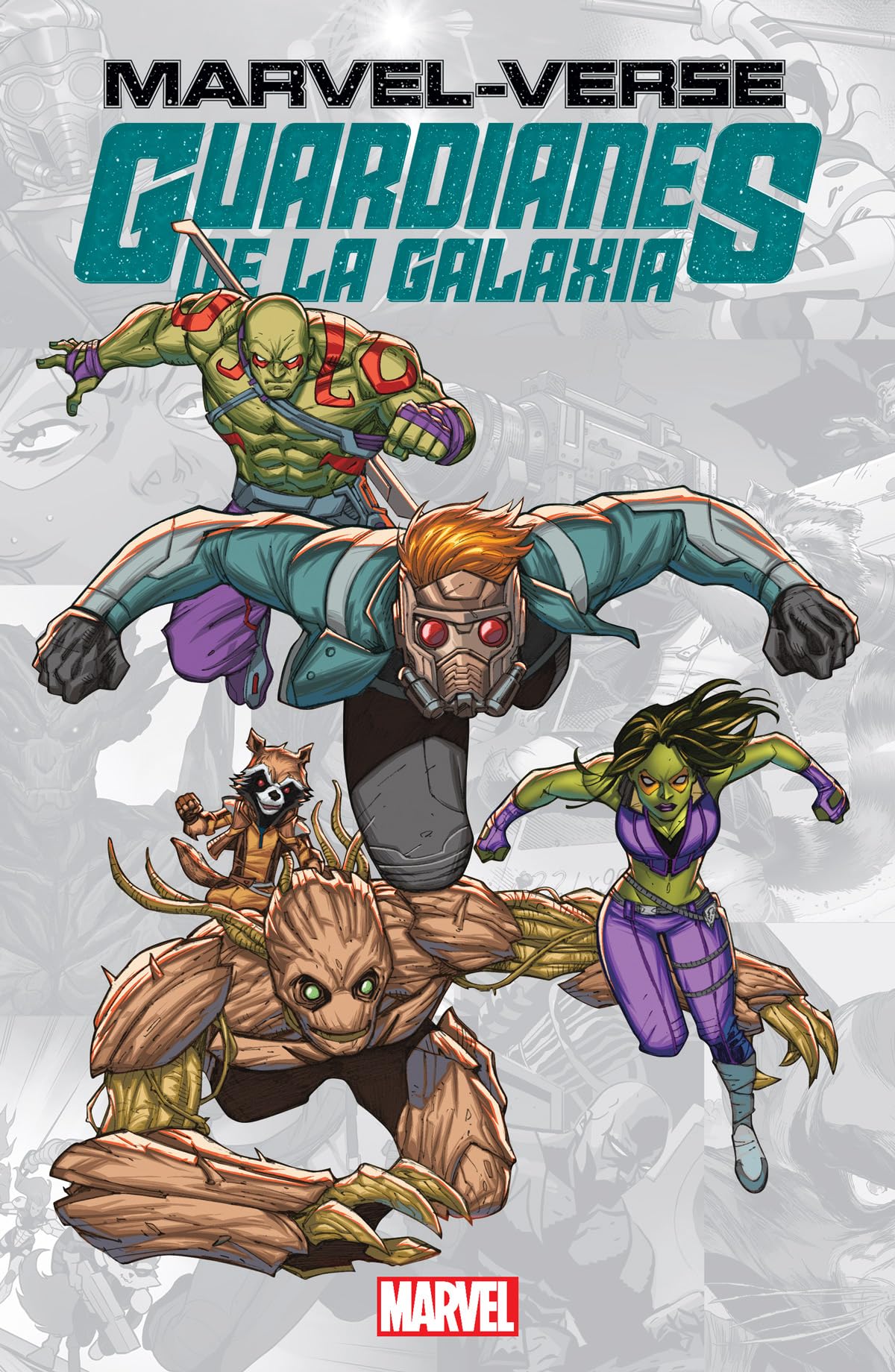 MARVEL-VERSE: GUARDIANES DE LA GALAXIA - TPB Pasta Blanda en Español