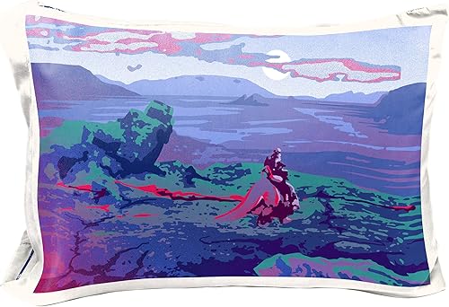 Miniatura 2 de Jay Franco Star Wars Nevarro 1 funda de almohada reversible individual - Ropa de cama infantil súper suave de doble cara